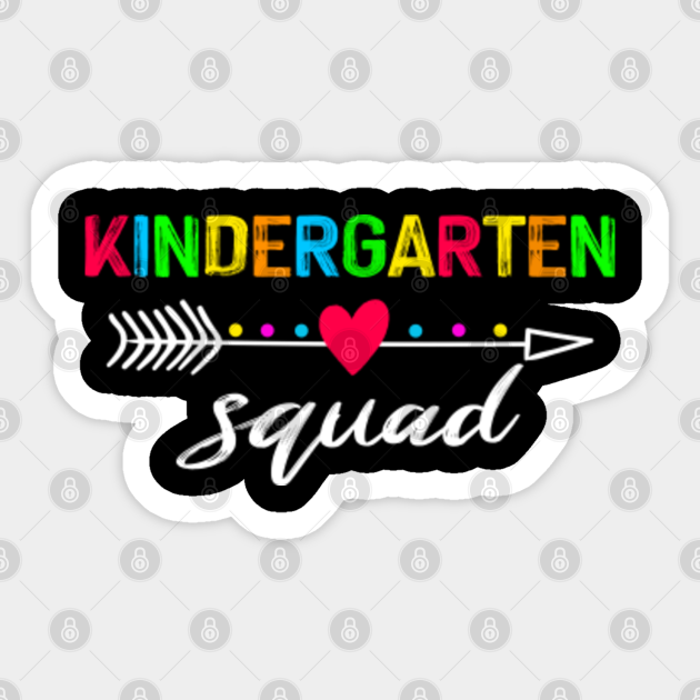 kindergarten Kindergarten Sticker TeePublic UK